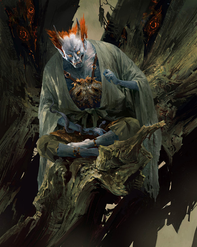 杨奇 黑神话 悟空 东方元素 3a 黑悟空 克苏鲁 boss