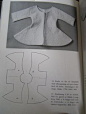 Scale pattern, 1:10, made in 1940 of item KM 2463. Published in the museums' yearbook "Kulturen" 1984, s.114.