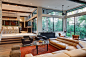 The LeBlanc-Cox Residence modern-living-room