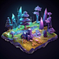 3d fantasy scene