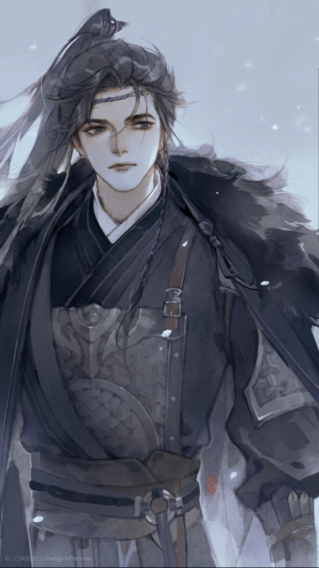 绘师江湖夜雨将进酒萧驰野