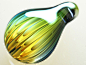 日本玻璃艺术家 Satoshi Tomizu 制作的装着小宇宙的玻璃球 plusalpha-glass