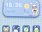 《雷曼兔》手机主题icon