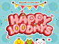 cartoon logo on Behance