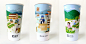 星茶师纸杯插画设计-古田路9号-品牌创意/版权保护平台