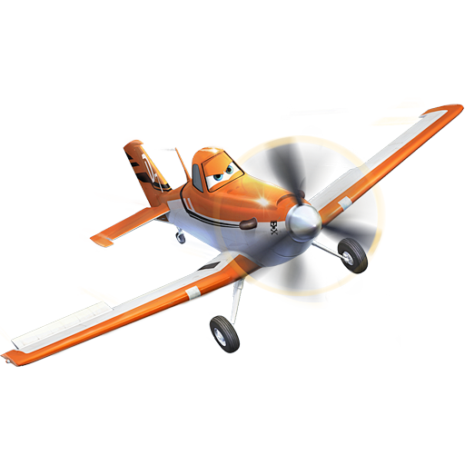 飞机总动员卡通角色PNG图标素材