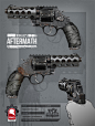 romero's aftermath - makeshift revolver, Kris Thaler : romero's aftermath - makeshift revolver for freereign entertainment by rmory studios