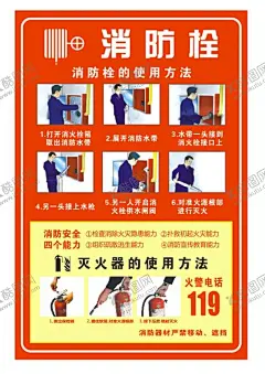 消防栓 【酷图网】消防栓海报,消防海报,消防栓展板,消防使用方法,消防栓车贴,