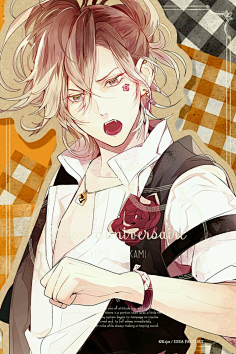 采集1夏子颜采集到魔鬼恋人魔鬼恋人 diabolik lovers 逆卷绫人 无神