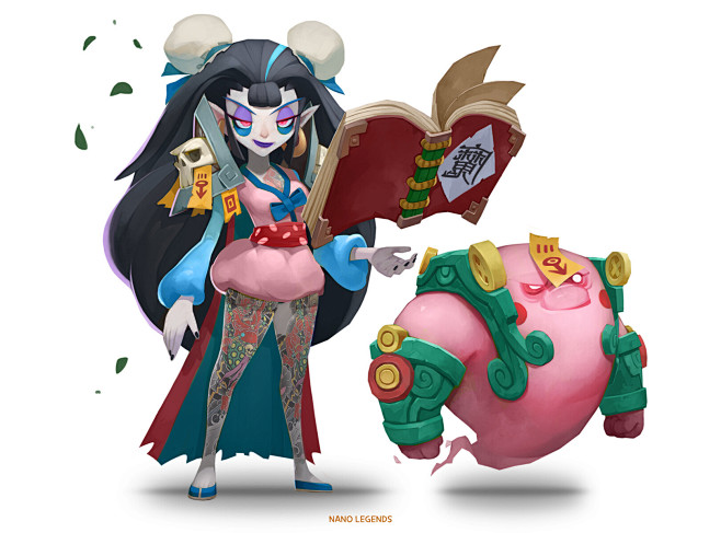 Nano Legends Artwork...