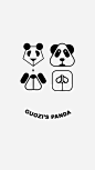 #新年# #红包# #拜年# #熊猫# #潮酷# 啦啦，看完功夫熊猫之后，一时兴起画一个酷炫的熊猫头，虽然我知道有的像是狗哈哈，不过好玩儿！