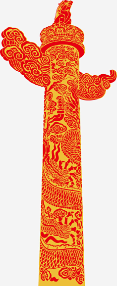 采集十月-萧彦采集到灯笼 鼓 扇子 等中国元素1华表祥云矢量图采集