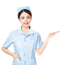 护士蓝色衣服