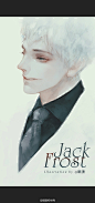 Jack&Elsa 情人节快乐︶⌣︶✿ 附送手机壁纸，绘制视频 L【绘图过程|听歌向】Jack&Elsa 烧不死的冰雪... ​​​​