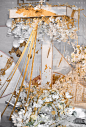 希雅图宴会-长沙金星国际酒店 耀丨白金星空线条涂鸦低层高小预算婚礼-真实婚礼案例-希雅图宴会作品-喜结网