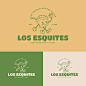 Esquites logo design template