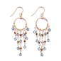 Swarovski crystal chandelier earrings