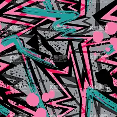 几何  - 源文件下载【酷图网】数码印花,服装印花,数,花型图案,创意印花,几何,纹理,潮牌,