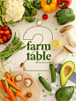 art branding  farm farmer Food  green market Photography  product vegetable