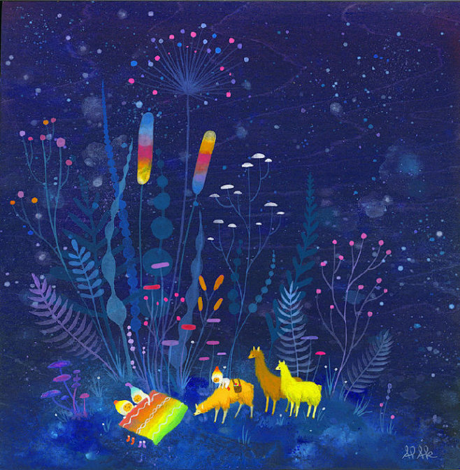 ‍♀️精灵世界的夜 / by Apak ...