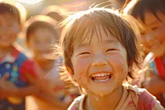 玩耍儿童人物图片摄影图