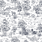 Vector digital textile design and pattern