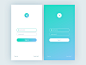 Sign In - Daily UI #001 #渐变#