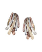 Spotted this Effy 14K Tri-Color 0.79 ct. tw. Diamond Earrings on Rue La La. Shop (quickly!).