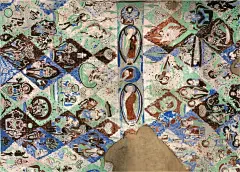 龟兹菱格壁画