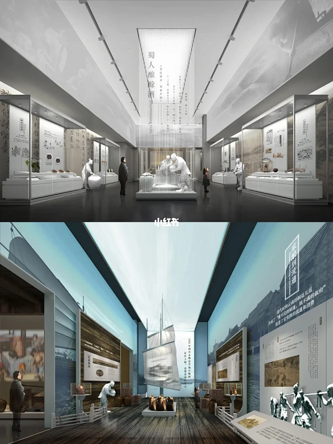 宜宾历史文化展馆•展厅设计｜文化展馆-花瓣网