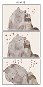#刀剣乱舞# #授權轉載# #自漢化# 昨天发的内条蜻蛉x大狸子的，感觉是最萌的了，今天细翻太太的推真的是无！与！伦！比！的！有！爱！！蜻蛉熊和大狸子的小故事！！！真的是太可爱了啊啊啊啊啊啊啊啊啊啊啊我要化了 via:twi@p6trf_w / 帆 【O网页链接】 ​​​​