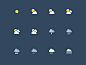 Weather icon set