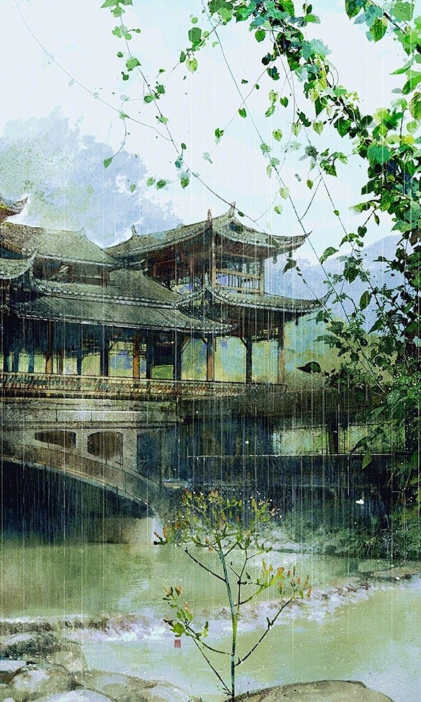 天青色等烟雨，而我在等你