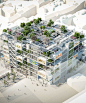 其中包括图片：IKEA plans new city store in vienna, complete with green façades and no car parking