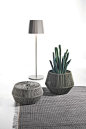 KETTAL OBJECTS  Outdoor lamp  ZigZag puff  Outdoor Indoor Rugs #IndoorRugs