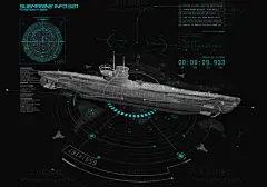 第12季 AE模板-500个HUD科技感银河系军事雷达武器动态UI元素包-LookAE.com