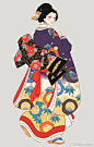 #绘画素材# 日本江户时期的服饰参考素材，质量很高！来自画师撫子凛，转需（手残党！学画画进步缓慢没有方向？戳：°学画画，没有你想的那种速成！）

#绘画教程# ​​​​