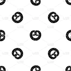 椒盐饼干,式样,黑色,分离着色,传统,几何形状,清新,博客,面包,重复