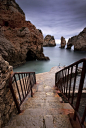 海步骤，Algarve，葡萄牙