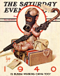 Leyendecker01.JPG : Saturday Evening Post Illustrated by JC Leyendecker December 1939