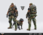 CoD black ops 4 - NOMAD, karakter design studio : Client:
Treyarch | Activision
Team:
Henrik Bolle – Creative Direction
Kirill Barybin - Concept Designer
Benjamin Schulte - Concept Designer
Igino  - Concept Designer
Till Holder - Concept Designer
Johannes