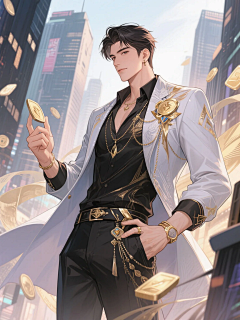 小熊猫-封面采集到男频都市神豪/大佬