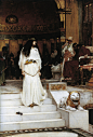 John_William_Waterhouse_-_Mariamne_Leaving_the_Judgement_Seat_of_Herod,_1887.jpg (2026×3000)