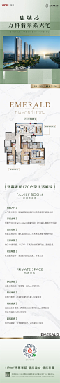 万科 地产  长图 户型