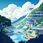 gin29._Blue_sky_white_clouds_There_are_mountains_water_and_hot__ed2cac51-b40d-43fb-a41b-8ea7ec7e5457.png (1024×1024)