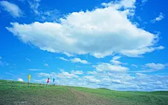 夏日广阔草原风光桌面壁纸1