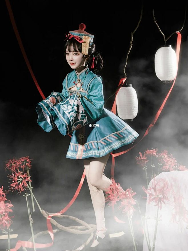 激动的心，颤抖的手 : 小僵尸图透来了！#樱姬lolita原创设计 #设计款 #充能计划