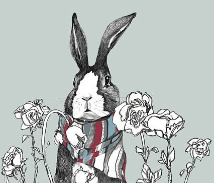 Rabbit In Bear's Gar...