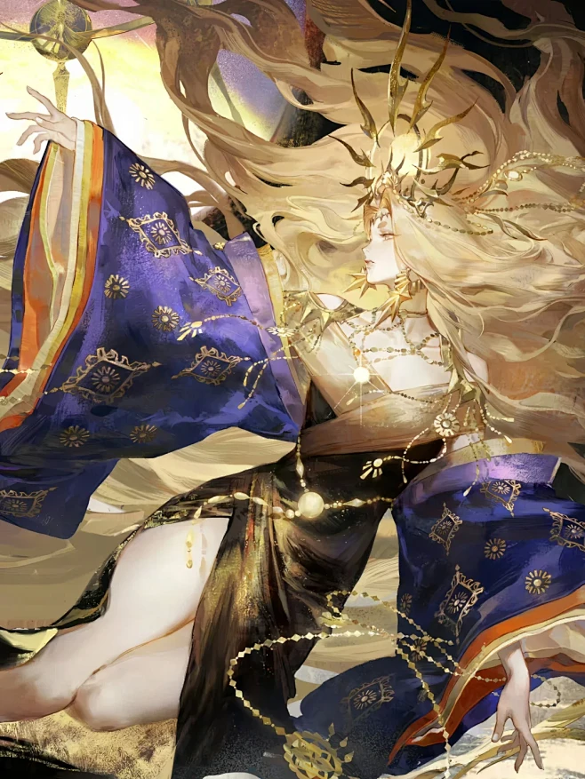 阴阳师天照臻藏皮肤的插画 ​ - 小红书