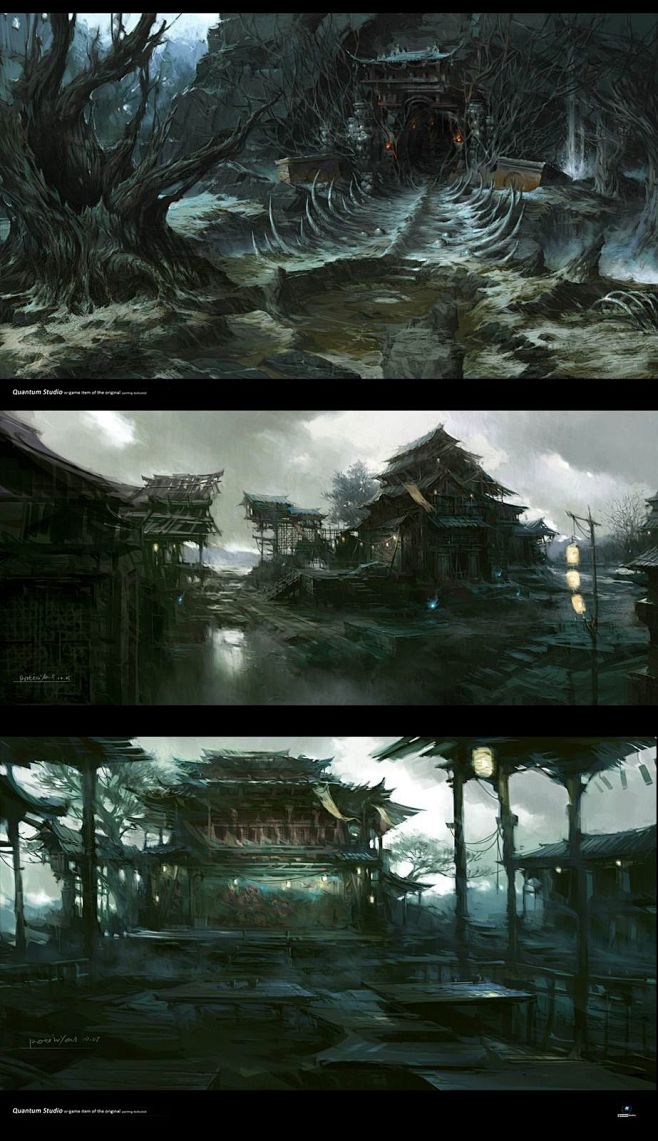 杨奇_斗战神 原画插画